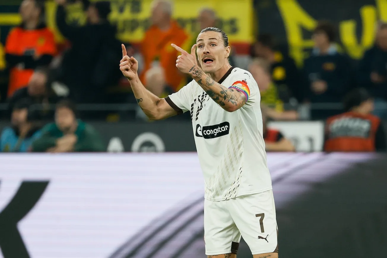 Auf ihn kommt's an: Pauli-Kapitän Jackson Irvine. Foto: Imago / HMB-Media