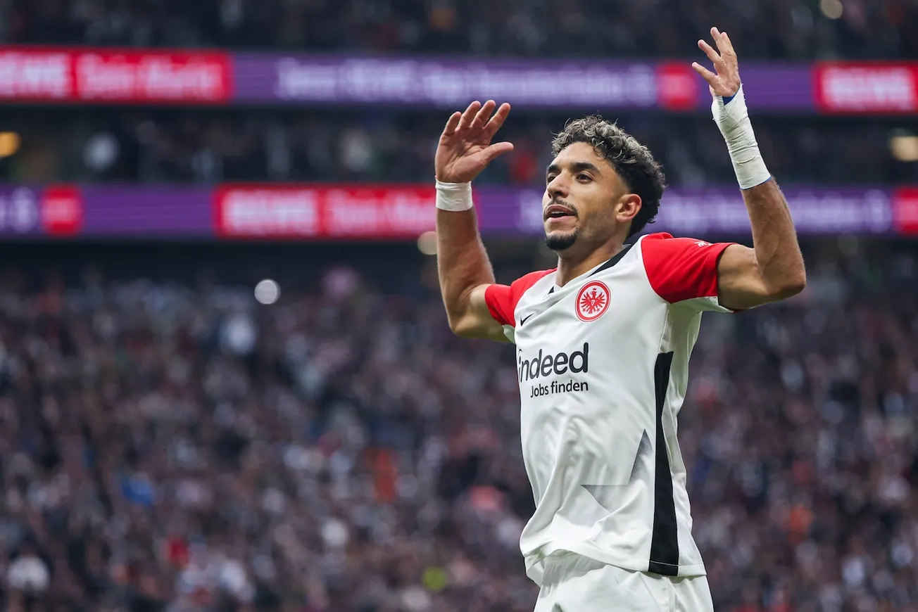 Er zeigt diese Saison bei Eintracht Frankfurt, was er drauf hat: Omar Marmoush. Foto: Imago / Osnapix