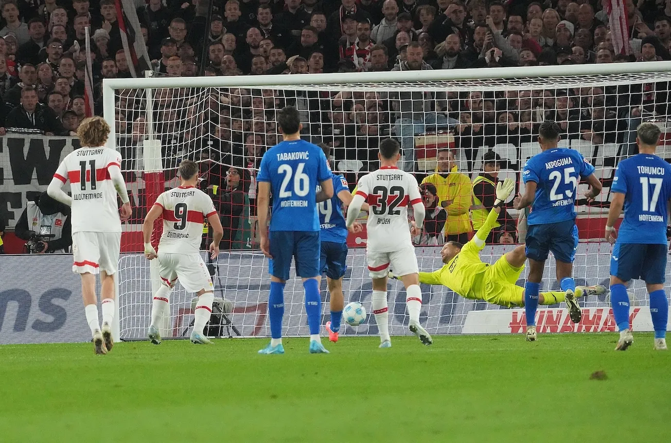 VfB-Tor mit Verzögerung. Foto: Imago / Nordphoto