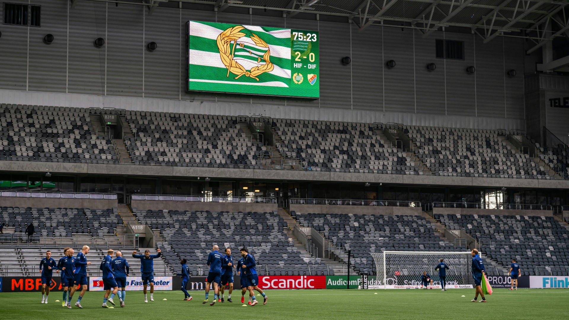 Nach Abbruch am Sonntag: Schwedisches Hauptstadtderby beendet