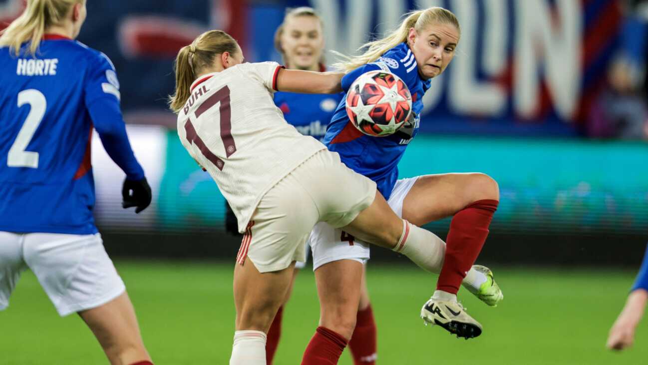 Champions League: Bayern-Frauen straucheln in Norwegen