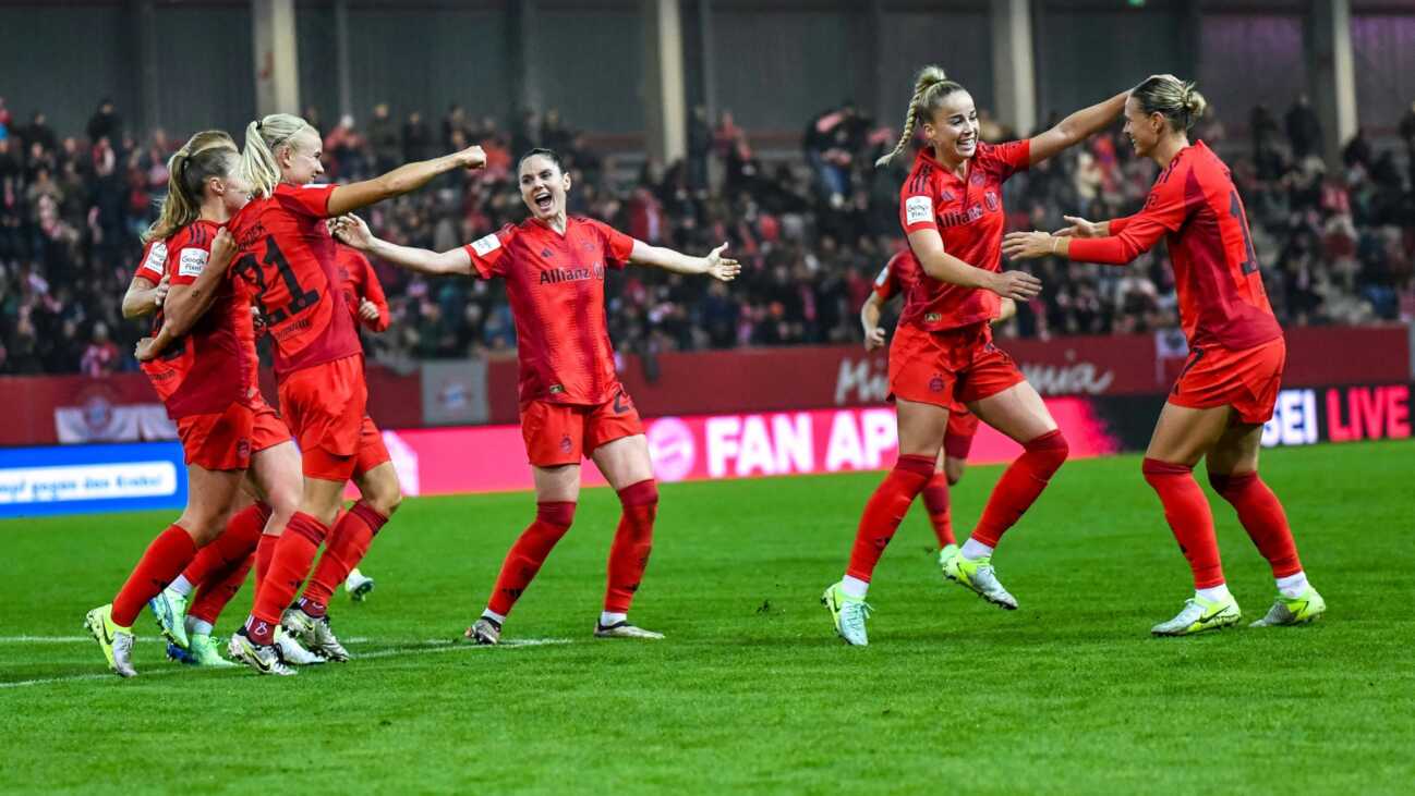 Bayern-Frauen denken groß: "Wollen die maximale Punktzahl"