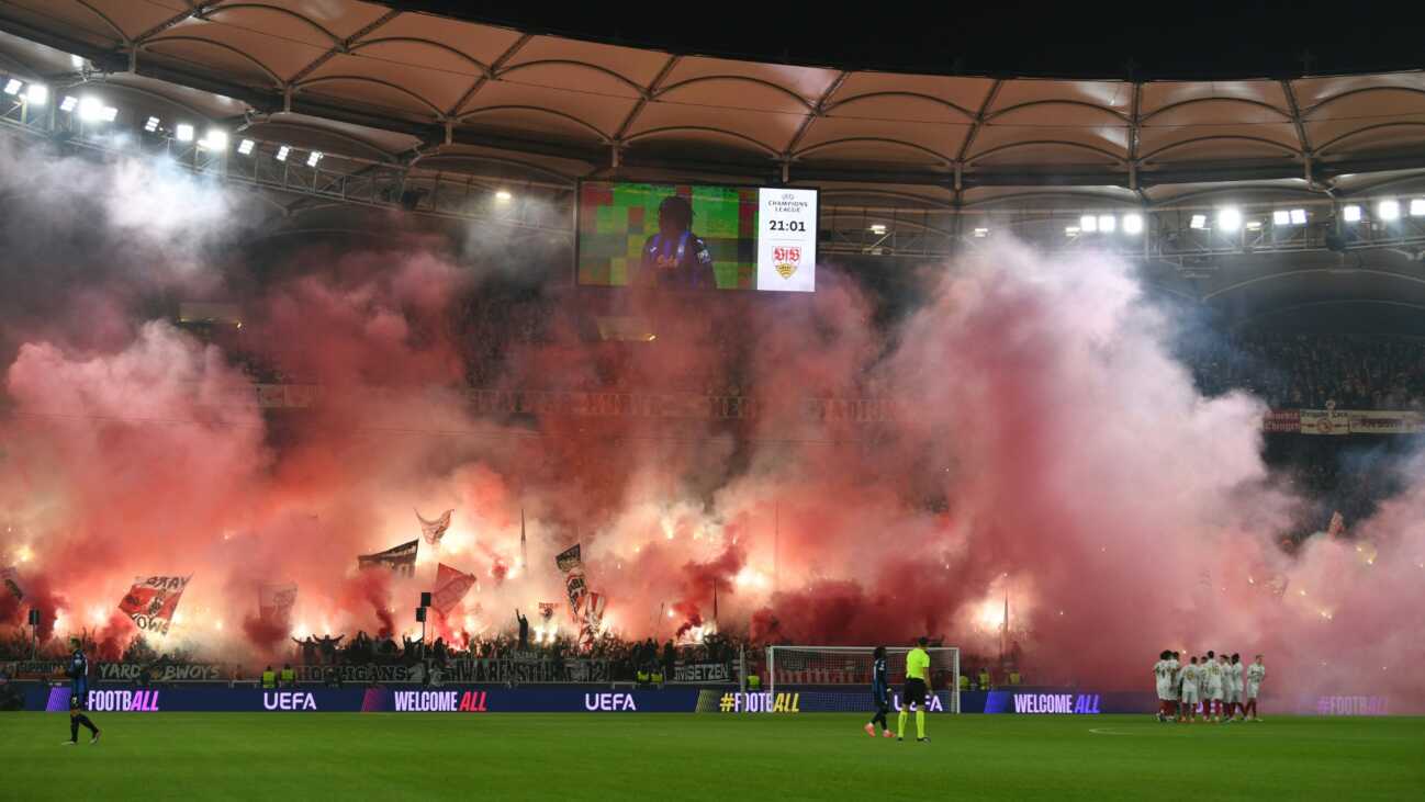 Mehrere Verletzte bei Champions-League-Spiel in Stuttgart