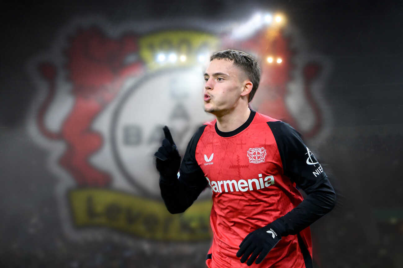 FOTOMONTAGE: Florian WIRTZ hat seinen Vertrag bei Bayer Leverkusen verlaengert! ARCHIVFOTO. Â *** PHOTOMONTAGE Florian WIRTZ has extended his contract with Bayer Leverkusen ARCHIVE PHOTO Â