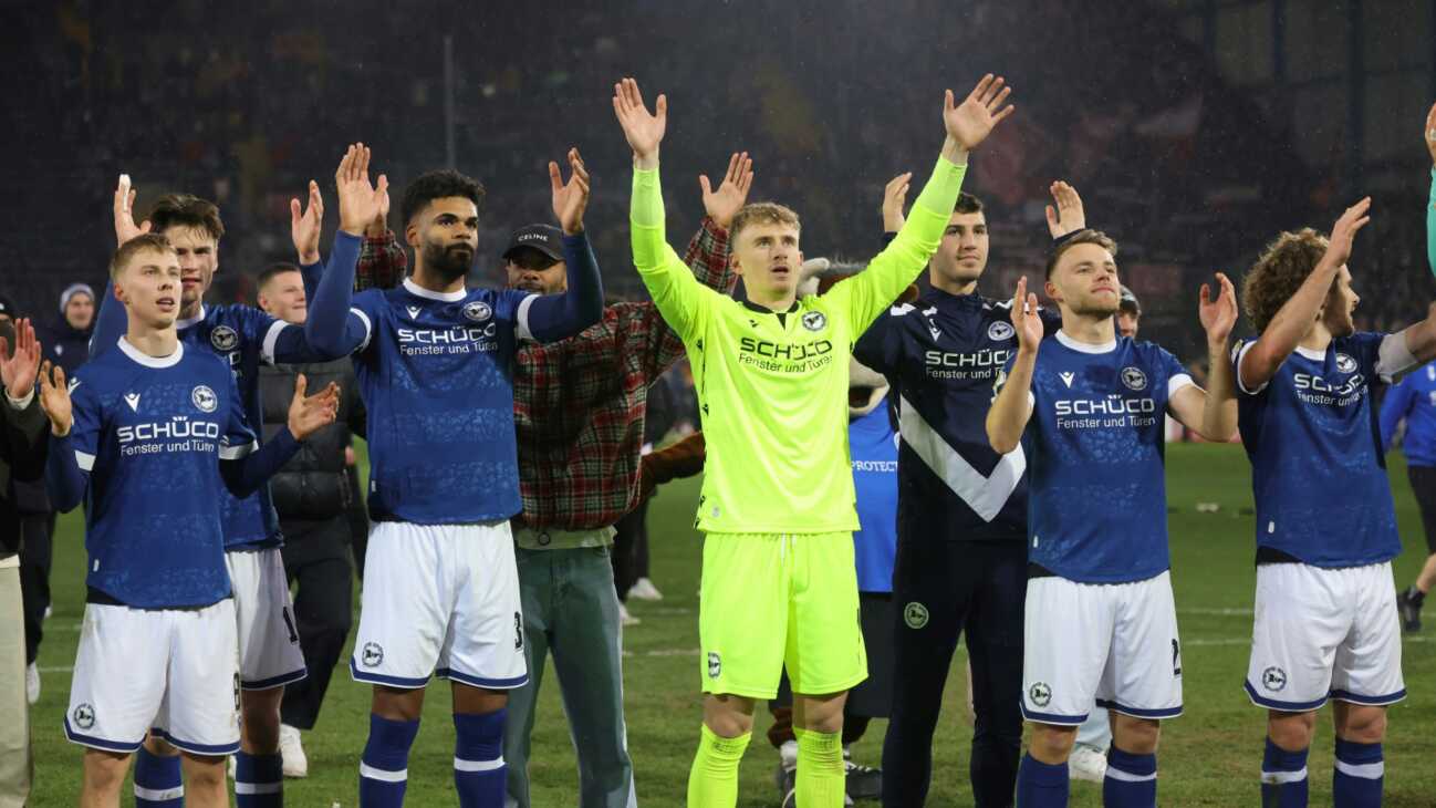 "Unglaublich": Bielefeld feiert seine Pokal-Helden