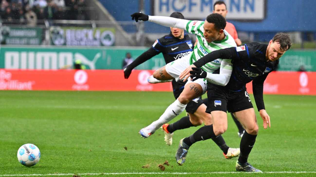 Nach bitterem Pokalaus: Hertha verliert auch in Fürth