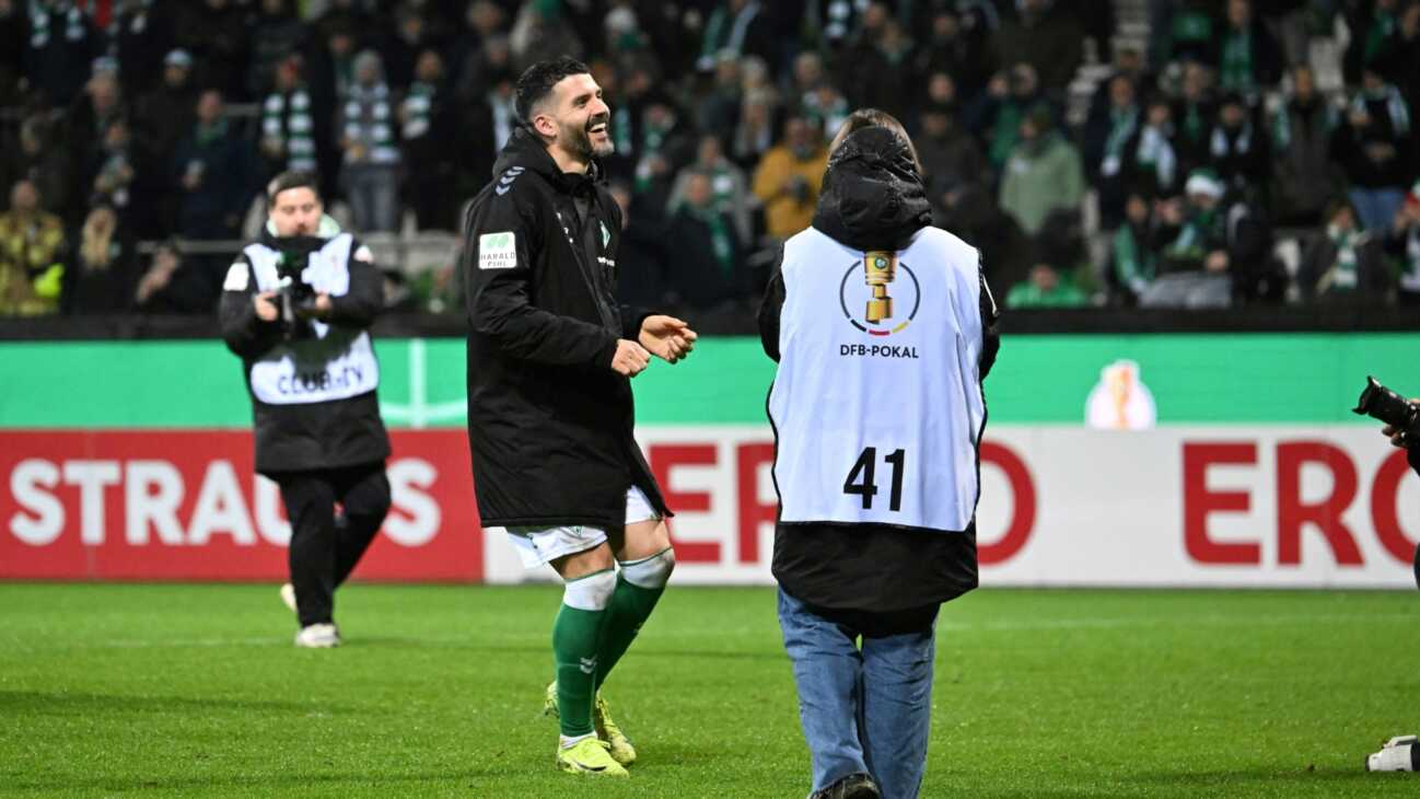 Werder-Winner Jung: Zwischen Vaterfreuden und Pokalträumen