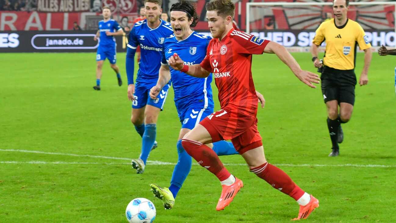 Fußball rückt in den Hintergrund: Magdeburg siegt in Düsseldorf