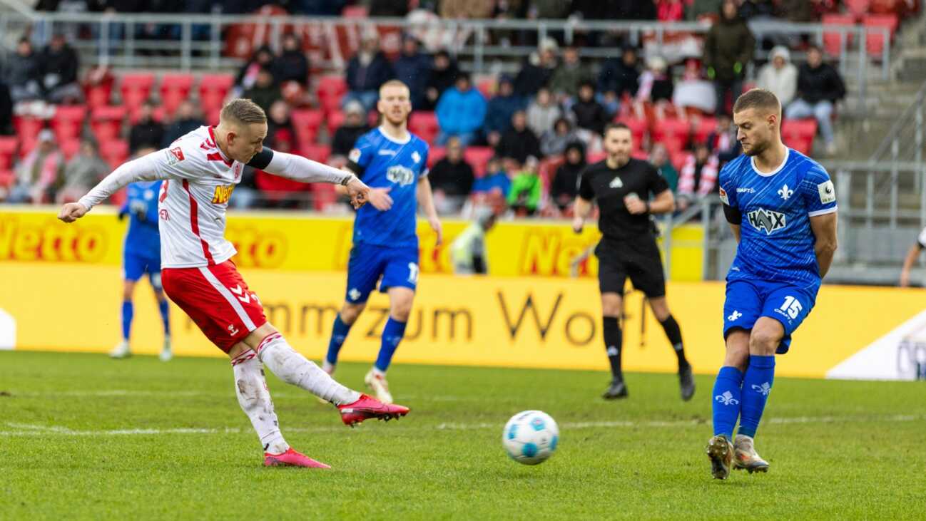 Schlusslicht Regensburg beendet Darmstadts Serie