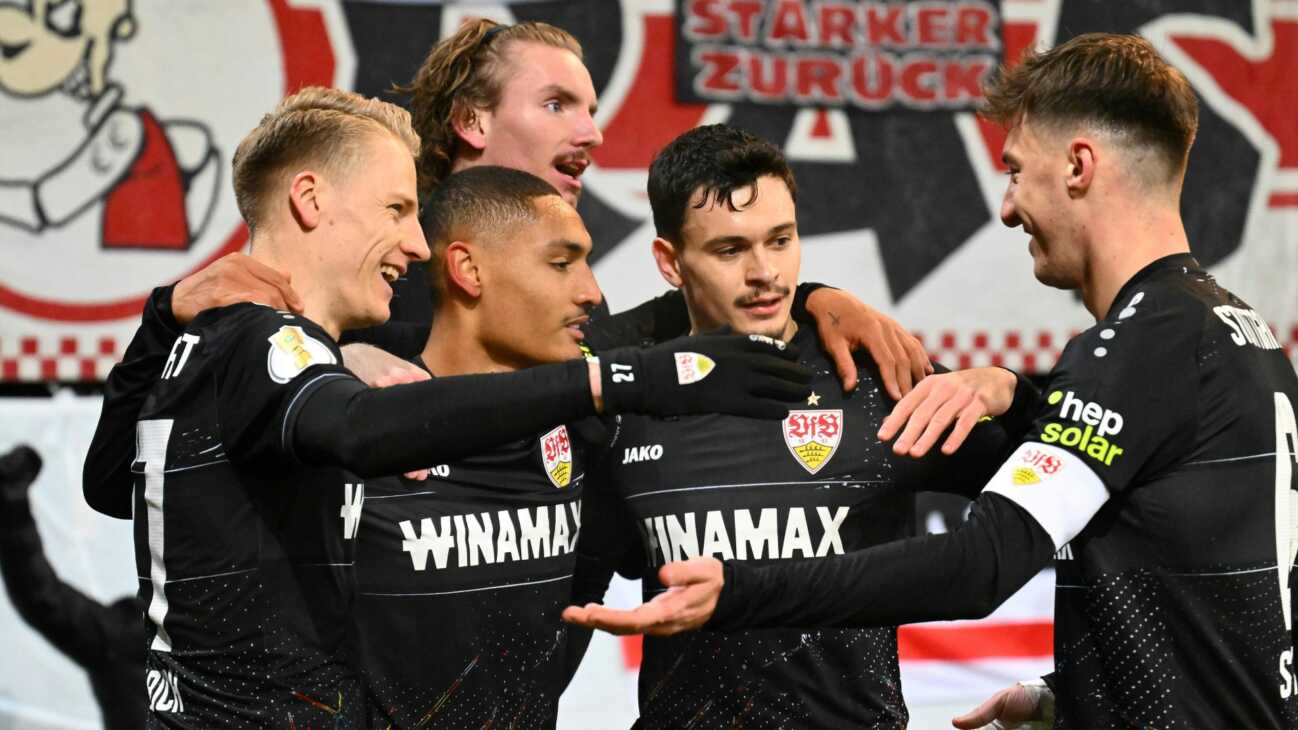 Mit besserer B-Elf: VfB in Regensburg souverän weiter