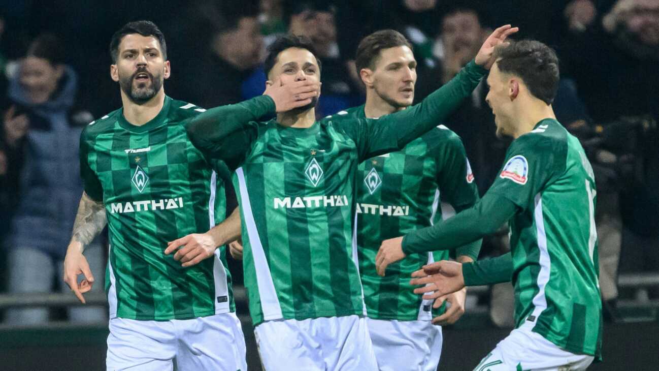 Trotz Doppel-Platzverweis: Werder feiert ersten Sieg in 2025