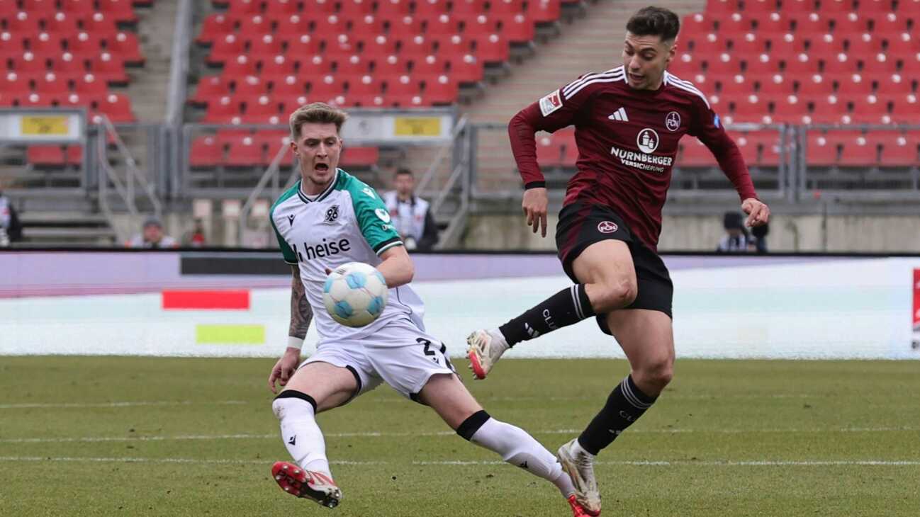 Sieg in Nürnberg: Hannover beendet Remis-Serie